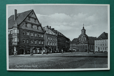 AK Bayreuth / 1942 / Unterer Markt / Geschäfte Häuser Architektur